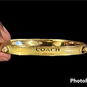Authentic Gold Coach Bracelet